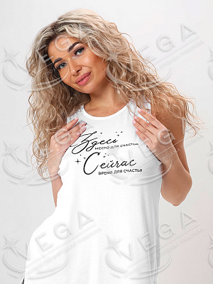 картинка Майка женская 282-1 магазин Одежда+ являющийся официальным дистрибьютором в России 